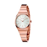 Armbanduhr Calvin Klein Dame Supreme in Vernickelt stahl roségold K6C23646 - K6C23646